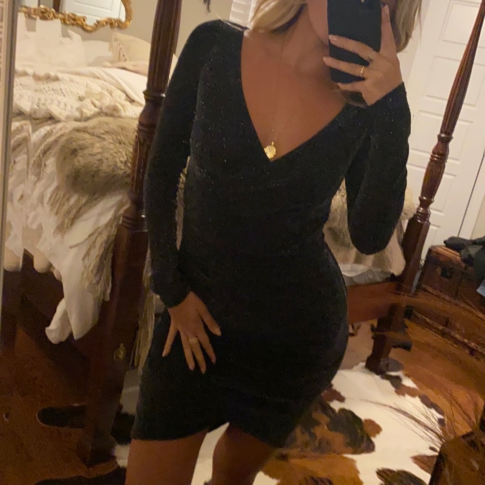 Aidan mattox sparkle dress